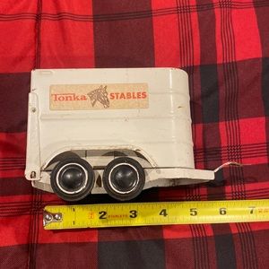 Vintage Tonka Stables Metal Trailer